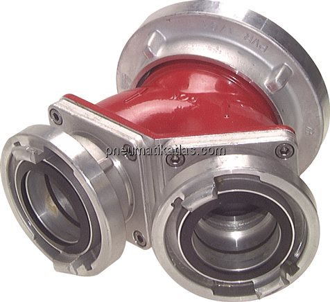 Exemplarische Darstellung: Storz-Sammelstück mit &