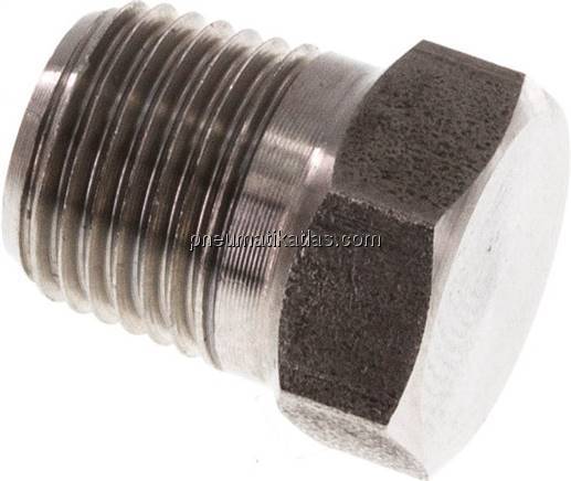 HD-Verschlussstopfen Außenskt. NPT 1/8", V4A