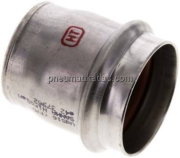 Pressfitting, Verschlusskappe, 42mm, 1.4404