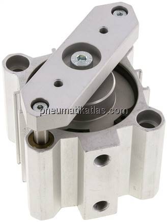 Kurzhubzylinder, verdrehgesichert, 63,Hub 20mm