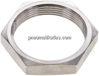 Sechskant-Gegenmutter M 49x2, V4A
