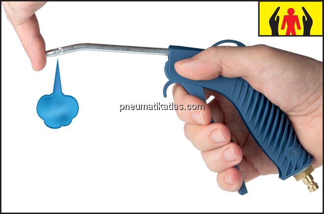 Anwendungsbeispiel: Kunststoff-Blaspistole mit Ver