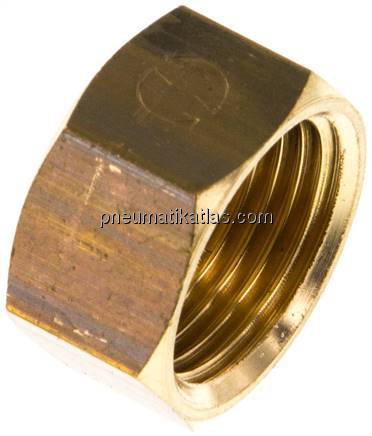 Verschlusskappe G 3/8", Messing