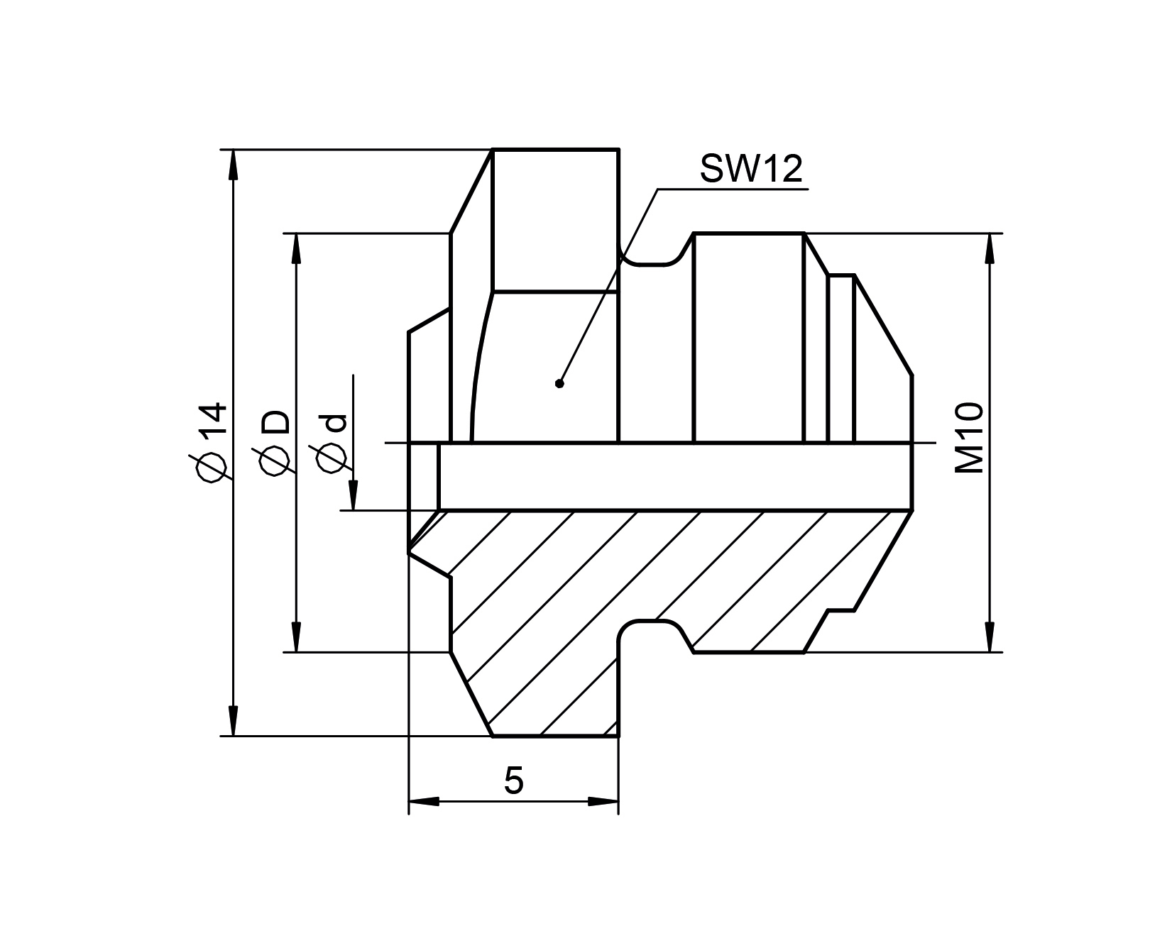 Mundstück 16/26 BT (für BULB-TITE Blindniete)