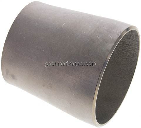 Reduzierstück 88,9x3,2mm - 76,1x2,9mm, 1.4571 nahtlos
