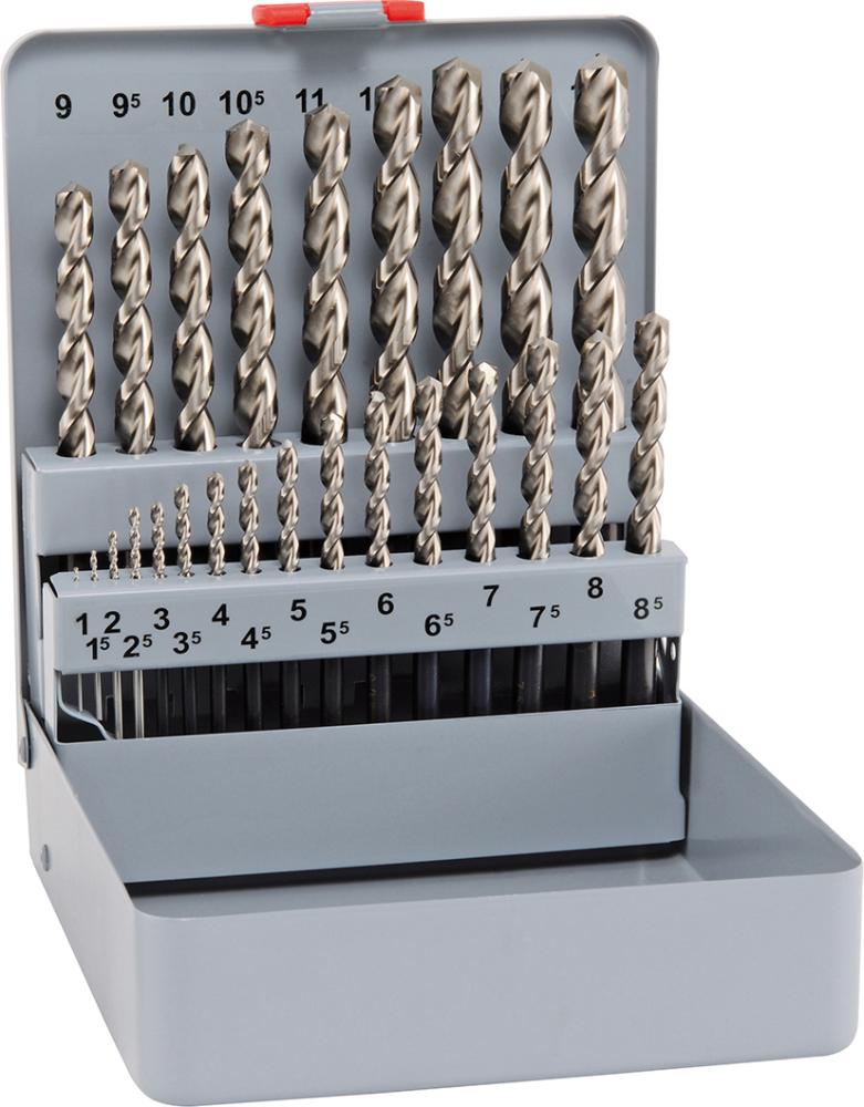 Spiralb.-Stz D338 HSSE 1-13mm 25tlg Maykestag