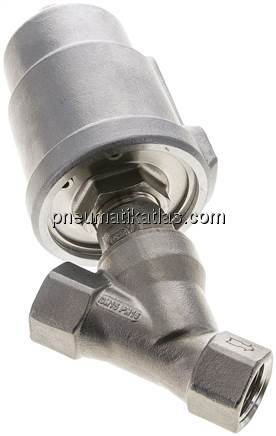 Schrägsitzventil G 1/2",Antrieb: Edelstahl 1.4305, Eco-Line