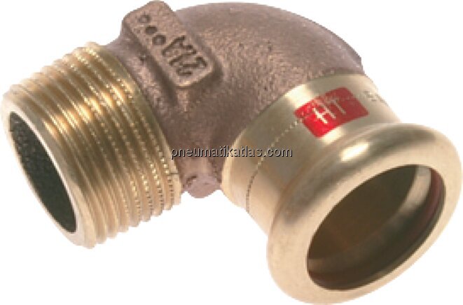 Exemplarische Darstellung: Winkel 90° mit Innenpre