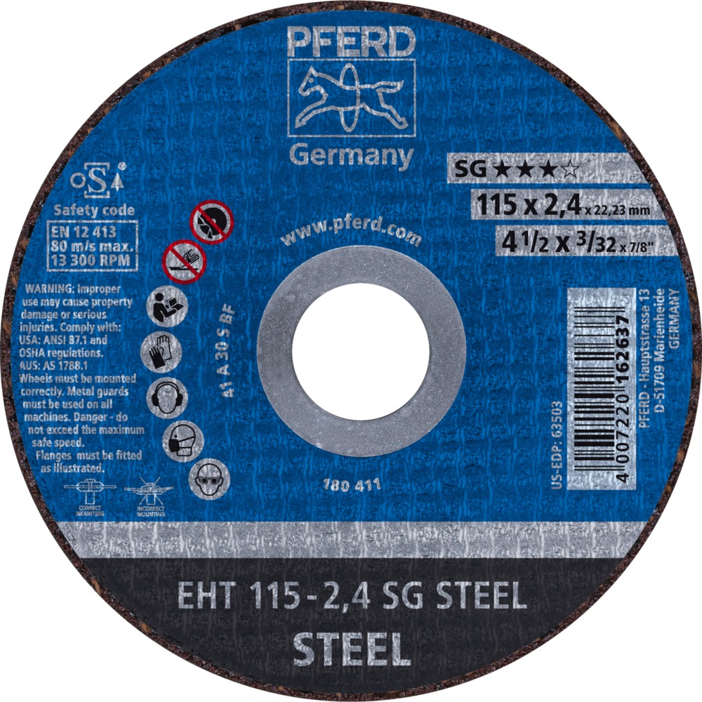 Trennscheiben EHT 115-2,4 SG STEEL