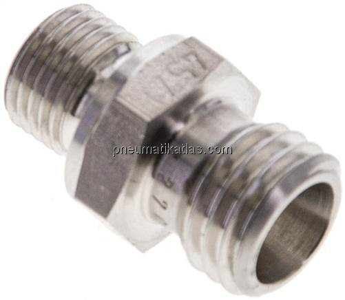 Gerade Schneidringverschr. M 10x1-6 L (M12x1,5), ohne Mutter & Schneidring, 1.45