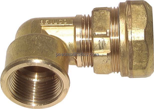 Exemplarische Darstellung: Messingverschraubung