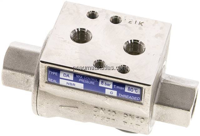 VIP-Sperrventil, doppeltwirkend, G 3/8", Messing