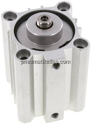 Kurzhubzylinder, doppeltwirkend, Kolben 63mm, Hub 60mm