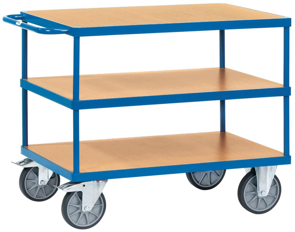 Tischwagen 2423 500kg 3 Böden 1200x800mm fetra