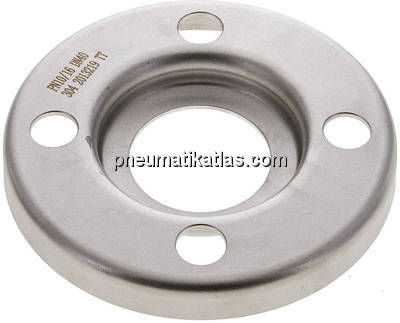 Losflansch DN40-PN10, ähnlich DIN 2642, 1.4301 gepresst