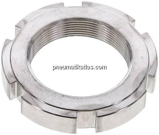 Nutmutter M 45x1,5, V2A