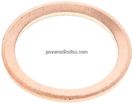 Dichtring aus Kupfer (20,2x25,9x1,5 mm)
