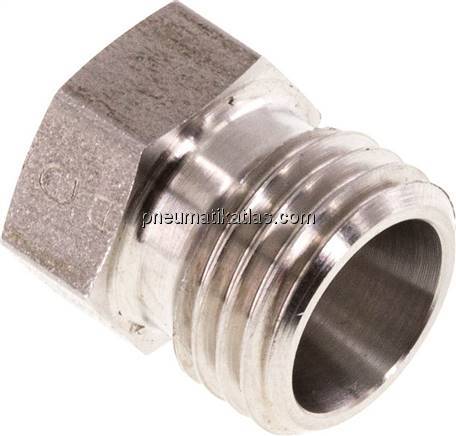 Verschlussverschraubung für Rohre 8 L (M14x1,5), 1.4571