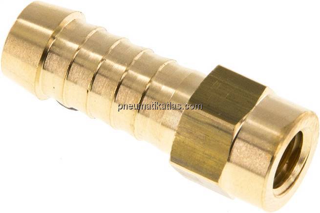 Aufschraub-Schlauchtülle M 8-9 (3/8")mm, Messing