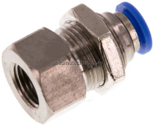 Schott-Steckanschluss mit IG. G 1/8"-6mm, IQS-Standard