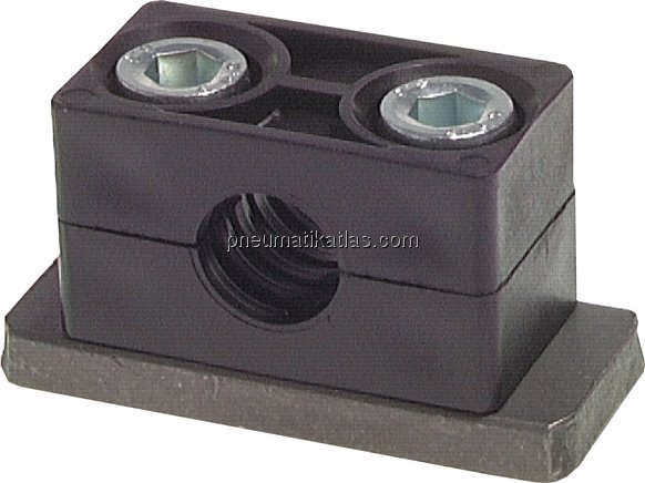 Exemplarische Darstellung: Kunststoffschelle mit A