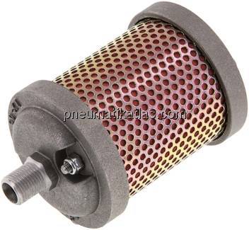 Hochleistungs-Schalldämpfer G 1/8" (PN 10 bar)