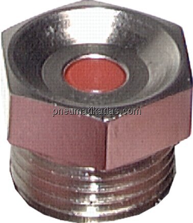 Exemplarische Darstellung: Druckanzeige (drucklos)