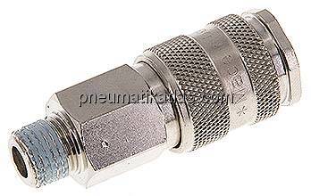 Kupplungsdose (ARO/ORION) R 1/4"(AG), Kugelverriegelung