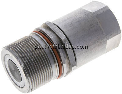 Flat-Face-Schraubkupplung, Muffe Baugr. 4, G 3/4"(IG)