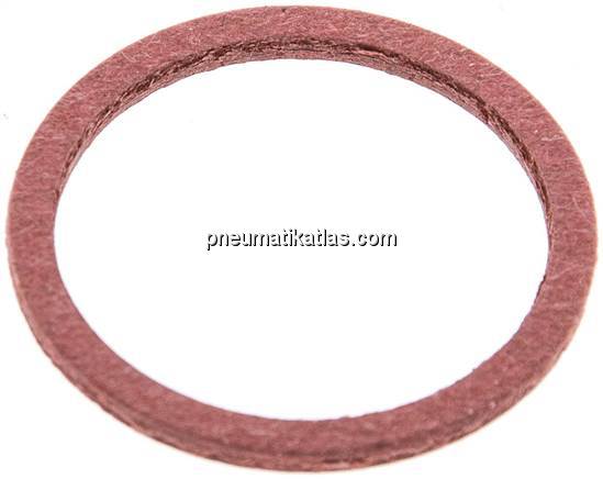 Dichtring aus Vulkanfiber (28,3x33,9x2 mm)