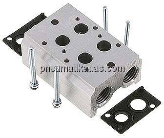 Reihenleiste (2-fach) für SF2000 (3/2-Wege)