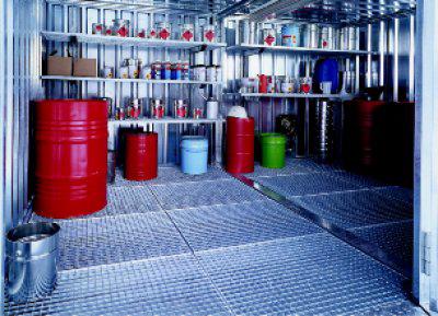 Regal-Gitterrostebene 2600x500mm LACONT