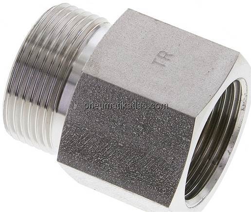 Aufschraub-Schneidringverschr. G 1"-25 S (M36x2), ohne Mutter & Schneidring, 1.4