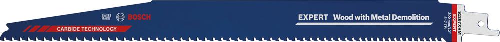 Säbelsägeblatt EXPERT S 1267 XHM Bosch VE à 1 Stück Wood withMetal Demolition