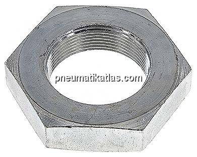 Sechskant-Gegenmutter M 48x2, Stahl verzinkt