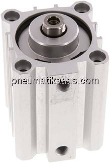 Kurzhubzylinder, doppeltwirkend, Kolben 50mm, Hub 50mm