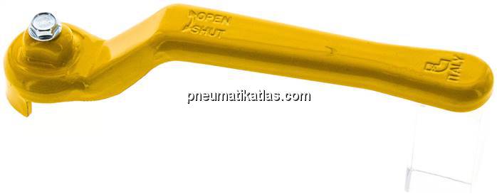 Kombigriff-gelb, Größe 4, Standard (Stahl verzinkt und lackiert)