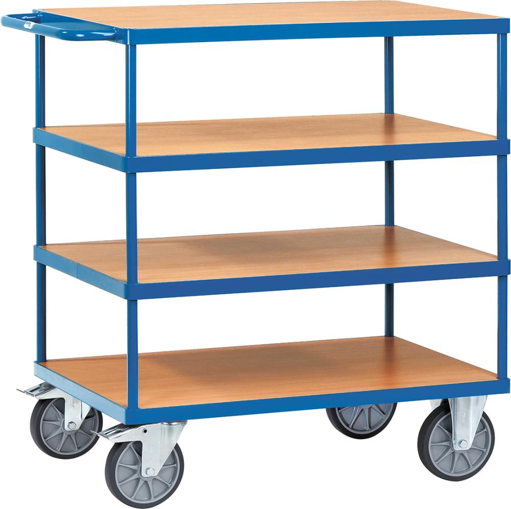 Tischwagen 2443 500kg 4 Böden 1200x800mm fetra