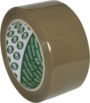 BOPP-Verpackungsklebeband50mm x 66m, braun Naturkautschukkleber, leise abrollend Gerlinger