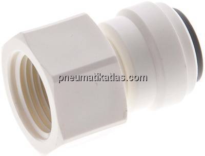 Steckanschluss m. Innengew. G 3/8"-3/8" (9,52 mm), IQS-LE (EPDM-Dichtung)