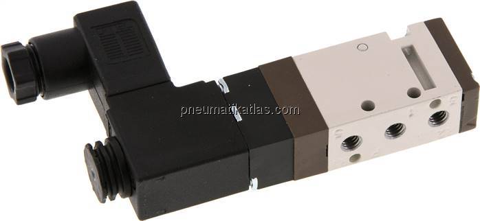 5/2-Wege Magnetventil, M 5, Federrückstellung, 24 V DC