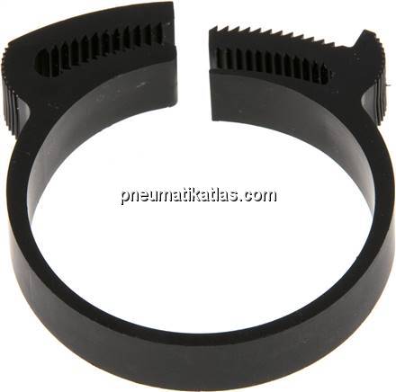 Schnapp-Schlauchschelle, Nylon, 37,4 - 40,9mm