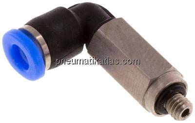 Winkel-Steckanschluss, lang M 3-3mm, IQS-Mini