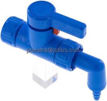 Kunststoff-Ablasshahn G 3/4", PN 2