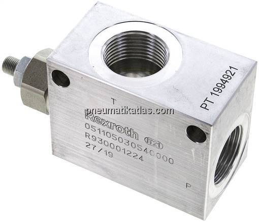 Druckbegrenzungsventil 2x G 1", 35 - 350 bar, max. 150 l/min