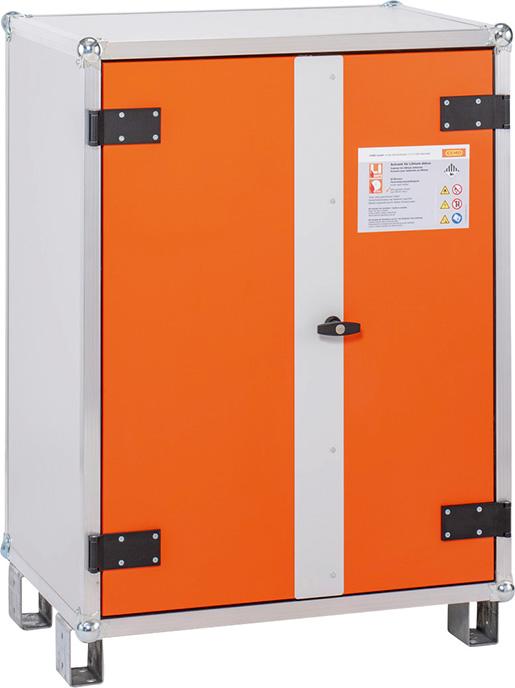 Akku Ladeschrank Basic 8/10 mit Stapelfüßen, 1-phasig