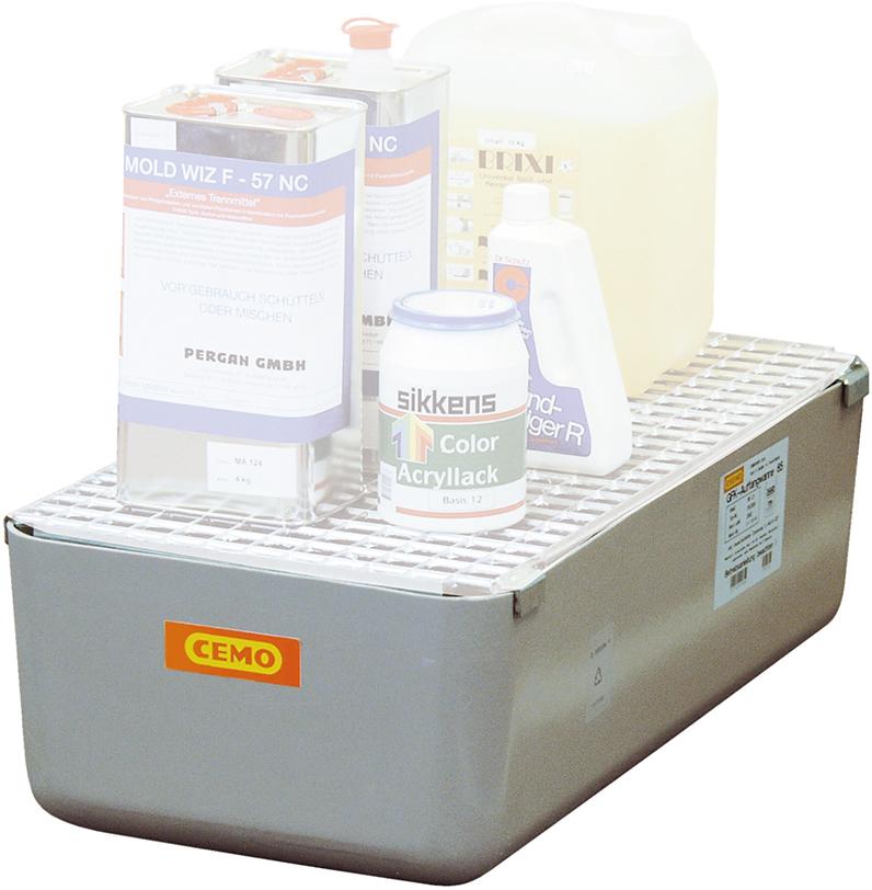 Auffangwanne GFK 65 l ohne Gitterrost CEMO