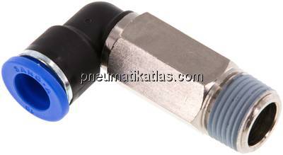 Winkel-Steckanschluss, lang R 3/8"-10mm, IQS-Standard