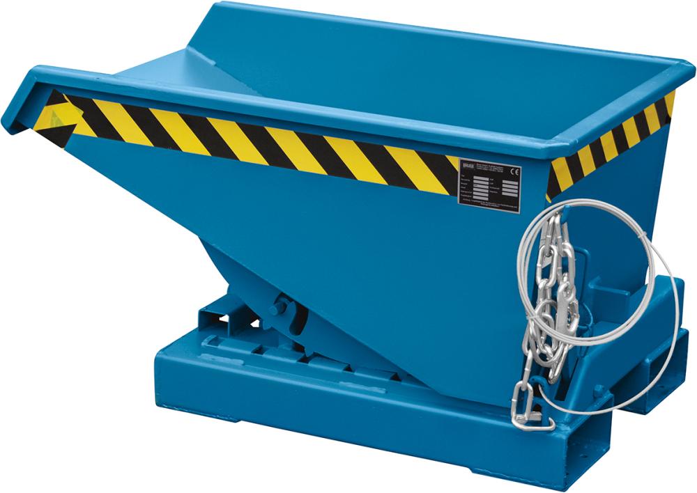 Kippbehälter EXPO 150 l B640xT960xH540 mm RAL2000 Tragkraft 750kg