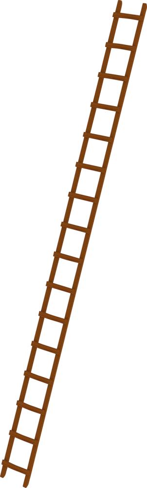 Dachleiter Holz 16 Sprossen